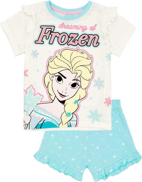 Produktbild Disney Frozen Schlafanzug Mädchen kurzärmlig (98)