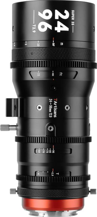 Image du produit 7artisans 2496T29-EF 24-96mm T2.9 Canon EF Mount pour DSLR (Canon EF)