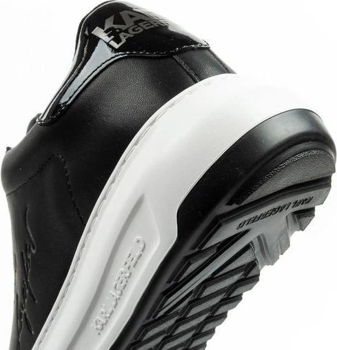 Actual product image Karl Lagerfeld men's shoes sneakers Kapri natural leather black (43)