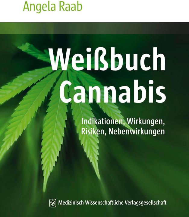 Actual product image Weissbuch Cannabis (German, Angela Raab, 2016)