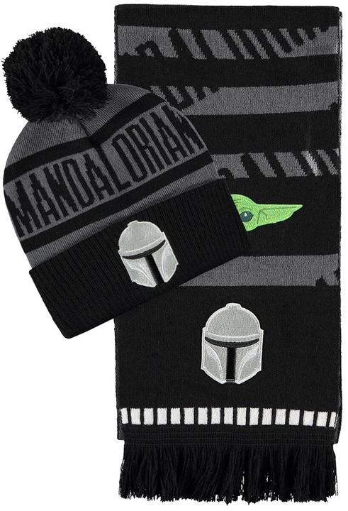 Image du produit The Mandalorian Set cadeau (bonnet & écharpe) (Taille unique)
