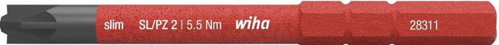 Produktbild Wiha VDE Plus/Minus Wechselklinge S (Schlitz, Pozidriv-Kreuzschlitz (PZ))