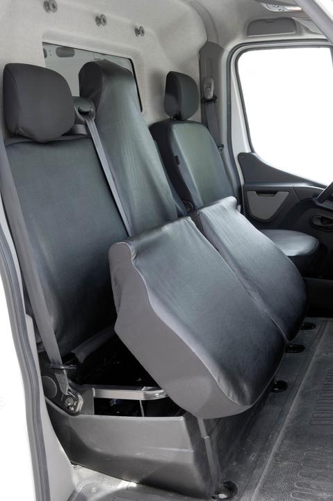 Walser Sitzbezüge für Opel Movano, Renault Master,Nissan Interstar, ES u. DB vorne BJ 04/2010 - 2014