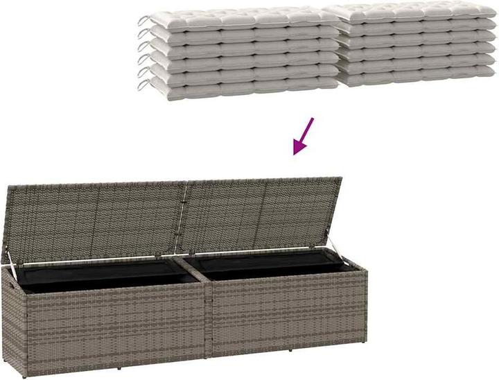 Produktbild vidaXL Garten-Aufbewahrungsbox