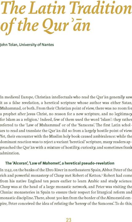 Immagine prodotto The European Quran (Inglese, Jan Loop, Museo del Mondo di Vienna, Naima Afif, 2024)