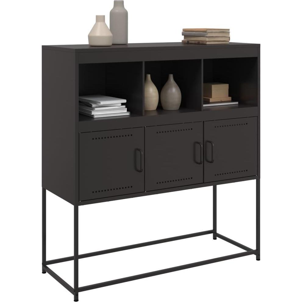 VidaXL, Kommode + Sideboard, Sideboard Kaltgewalzter (39 x 39 x 107 cm)