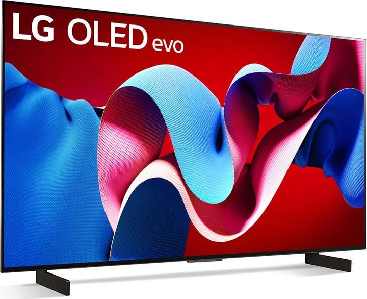 Produktbild LG OLED42C47LA 106cm 42" 4K OLED Smart TV Fernseher (42", C4, OLED, 4K, 2024)