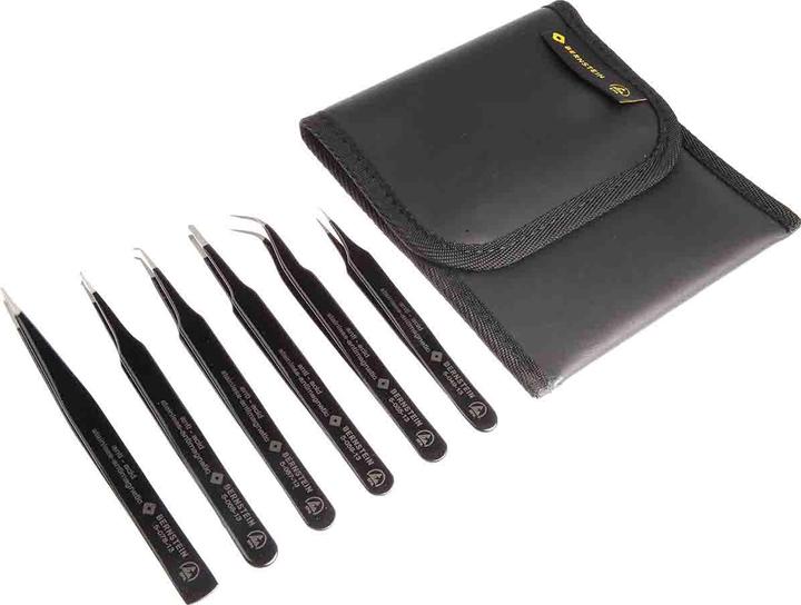 Immagine prodotto Bernstein Set di pinzette SMD 6 pezzi Supe