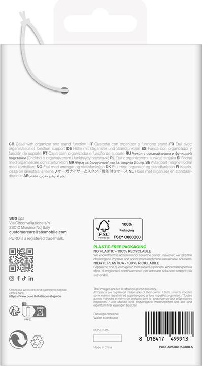 Immagine prodotto Puro Copertina del libro (Samsung Galaxy S25+)