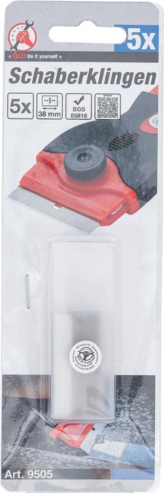 Produktbild BGS Schaberklingen für Art. 85816 5-tlg. (5 Stk.)