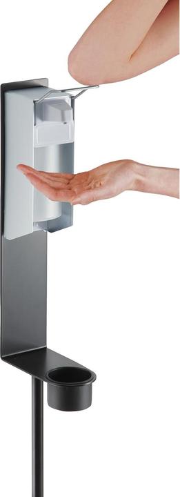 Image du produit K&M 80328 Support de désinfectant avec distributeur noir
