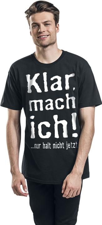 Produktbild Gaming-Sprüche Klar, mach ich! (M)
