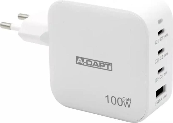 A-Dapt 100W Ladegerät - 3x USB-C PD |1x USB A 3.0 (100 W)