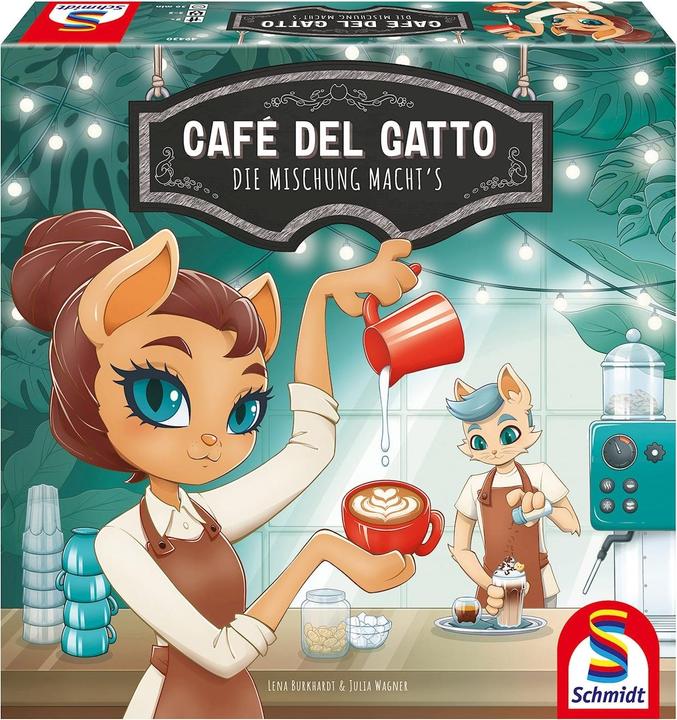 Actual product image Schmidt Spiele Café del Gatto (German, 2 - 5 Players)