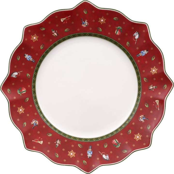 Speiseteller rot Toy's Delight (1 x, 29 cm)