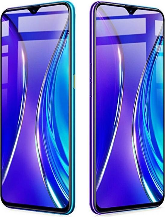 Screenguard Realme XT Full Screen Panzerglas Schutzfolie 2.5D 9H (1 Stück, Realme XT)