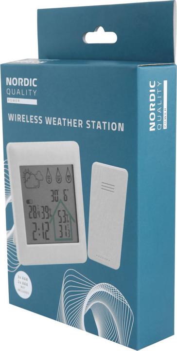 Actual product image Deltaco Weather station