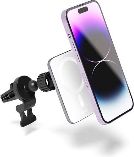 Image du produit Epico 9915101300218 chargeur d'appareil mobile Smartphone Argent, blanc Allume-cigare Chargement sans fil