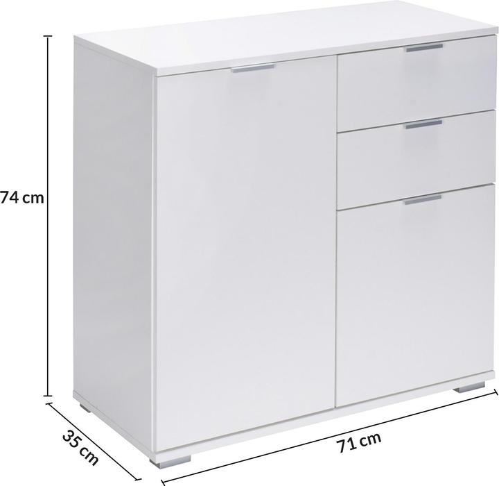 Image du produit Casaria Alba (71 x 35 x 74 cm)