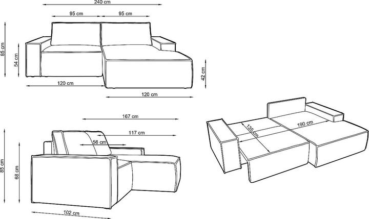 Image du produit Vente-unique Amelia (Canapé d'angle)