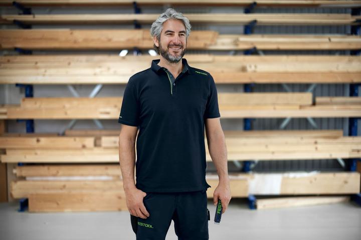 Actual product image Festool Polo shirt dark blue men POL-FT1 XXXL (3XL)