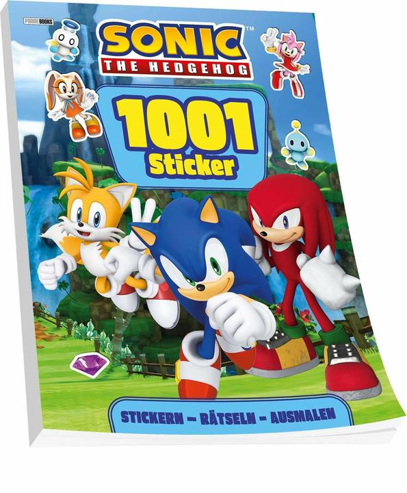 Image du produit Panini Sonic The Hedgehog : 1001 autocollants : Stickers - Enigmes - Coloriage