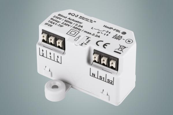 Actual product image Homematic IP Blind actuator - flush-mounted (Shutter actuator)