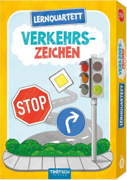 Magni Trötsch Lernquartett Verkehrszeichen (Deutsch)