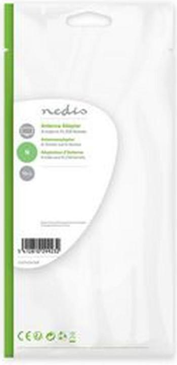 Produktbild Nedis Satelliten- und Antennenadapter N Stecker PL259 Buchse Vernickelt 75 Ohm Gerade Metall Silber (75 dB, Stecker und Verbinder)