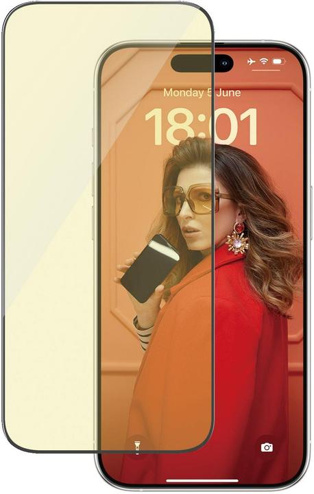 Actual product image PanzerGlass Eyecare Screen Protection Ultra-Wide Fit (1 pcs., Apple iPhone 15 Pro)