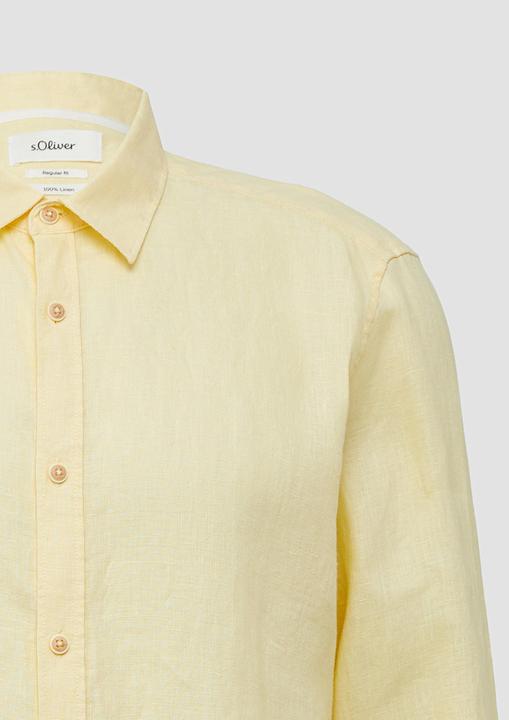 Image du produit S.Oliver Hemd Regular Fit: Langarmhemd aus Leinen (M)