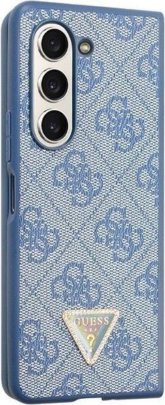 Produktbild Guess 4G Triangle Case Metal Logo für F946B Samsung Galaxy Z Fold5 - blue (Samsung Galaxy Z Fold5)