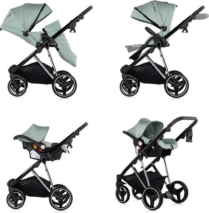 Produktbild Chipolino Kombikinderwagen 3in1 Imperium (0 Monate - 4 Jahre)