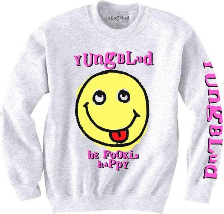 Produktbild Yungblud Erwachsene Raver Smile Sweatshirt (L)