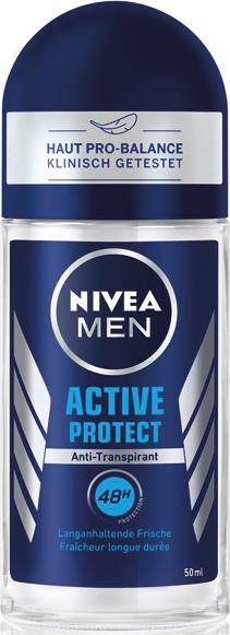 Produktbild NIVEA MEN ACTIVE PROTECT Deo 50 ml (Roll-on, 50 ml)