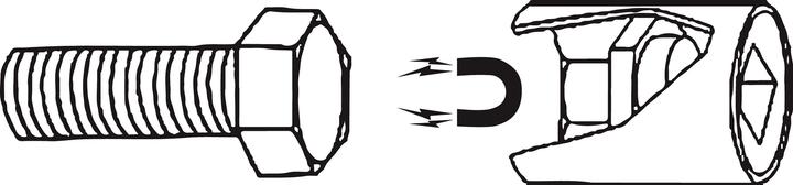 Produktbild HAZET Magnet-Einsatz ∙ für Steckschlüsseleinsätze 960MGT ∙ Aussen Sechskant Profil (10 mm, 11 mm, 12 mm, 13 mm, 14 mm, 15 mm, 16 mm, 17 mm, 18 mm, 19 mm)