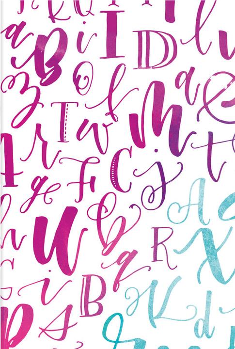 Actual product image Tombow Lettering set for beginners (Black, 6 x)