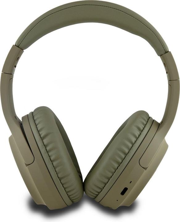 Produktbild DKNY PU Leather Arch Logo Bluetooth Stereo Headphone Green (30 h, Kabellos)