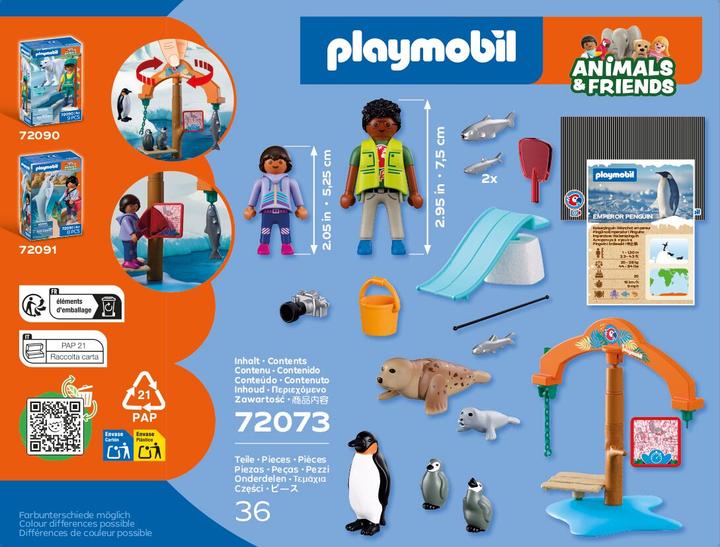 Produktbild Playmobil 72073 Zoo: Eis-Expedition (72073)