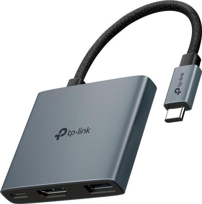 Produktbild TP-Link 3-in-1 USB-C-Hub mit 4K HDMI, Power Delivery, USB-A 3.0 (USB-C, 3 Ports)