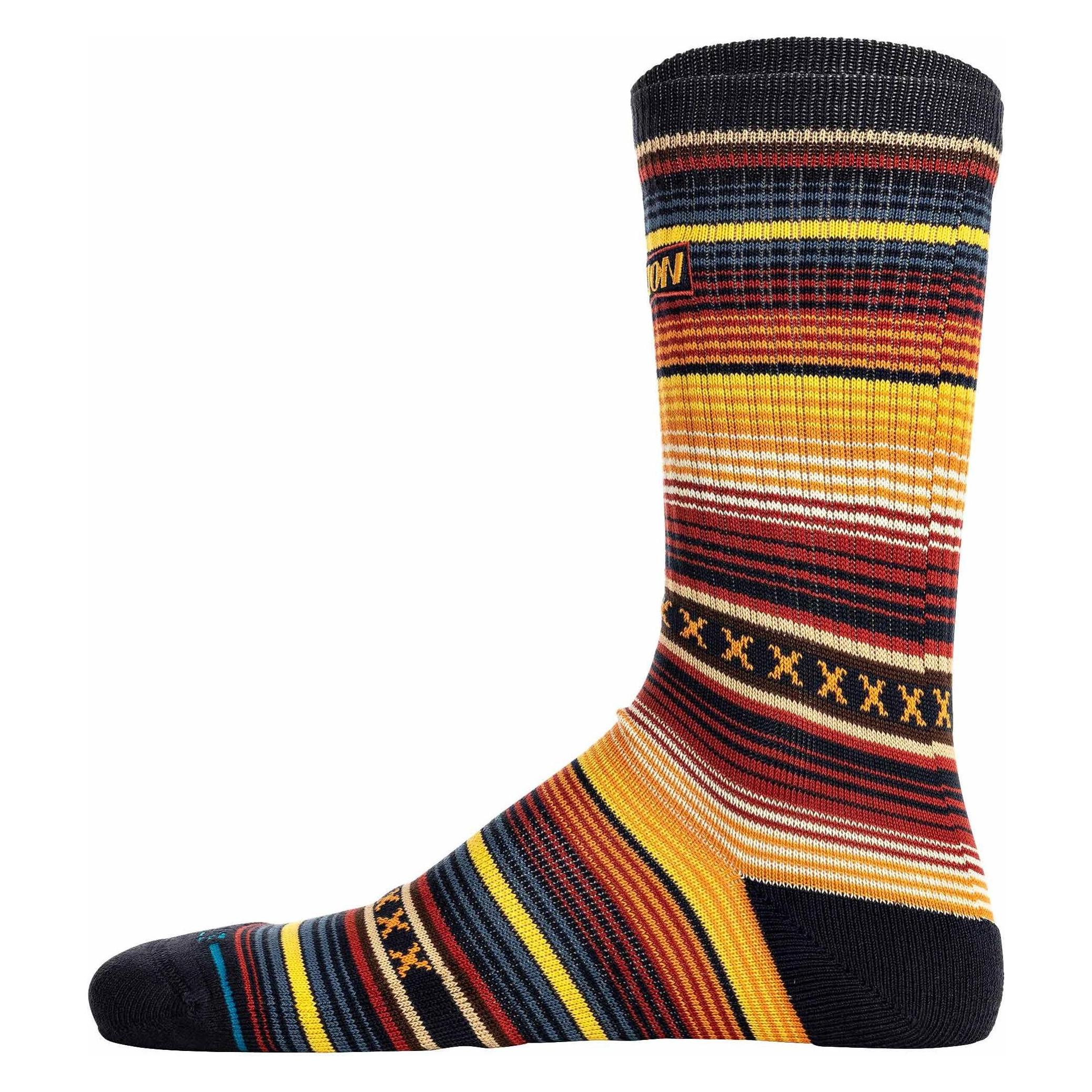 Stance, Unisex, Socken, Curren Parks Crew 2025, Orange, Blau, Mehrfarbig, (Einzelpack, 43 - 47)