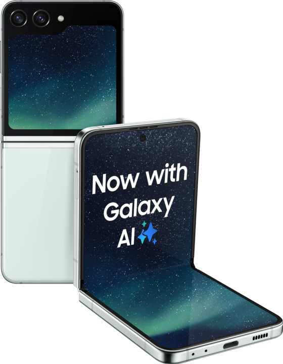 Produktbild Samsung Galaxy Z Flip5 (512 GB, Mint, 6.70", SIM + eSIM, 12 Mpx, 5G)