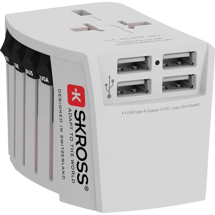 Skross Travel adapter MUV USB
