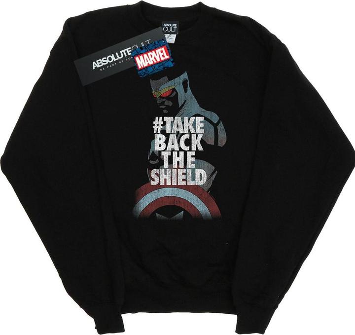 Produktbild Captain America Sam Wilson Take Back The Shield Sweatshirt (XL)