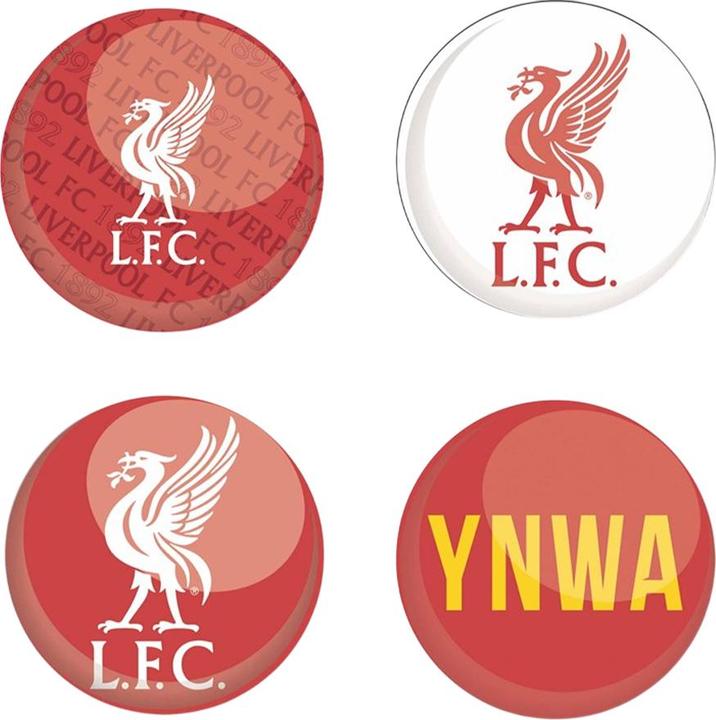 Immagine prodotto Score Draw YNWA Distintivo Set Misura Confezione 4