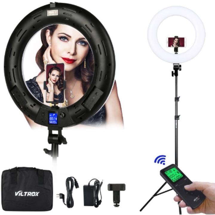 Actual product image Viltrox VL-600T Lightstand Kit (Ring light)