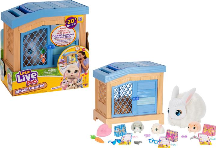 Image du produit Little Live Pets Mama Surprise S3 Set de jeu lapin (33.10 cm)