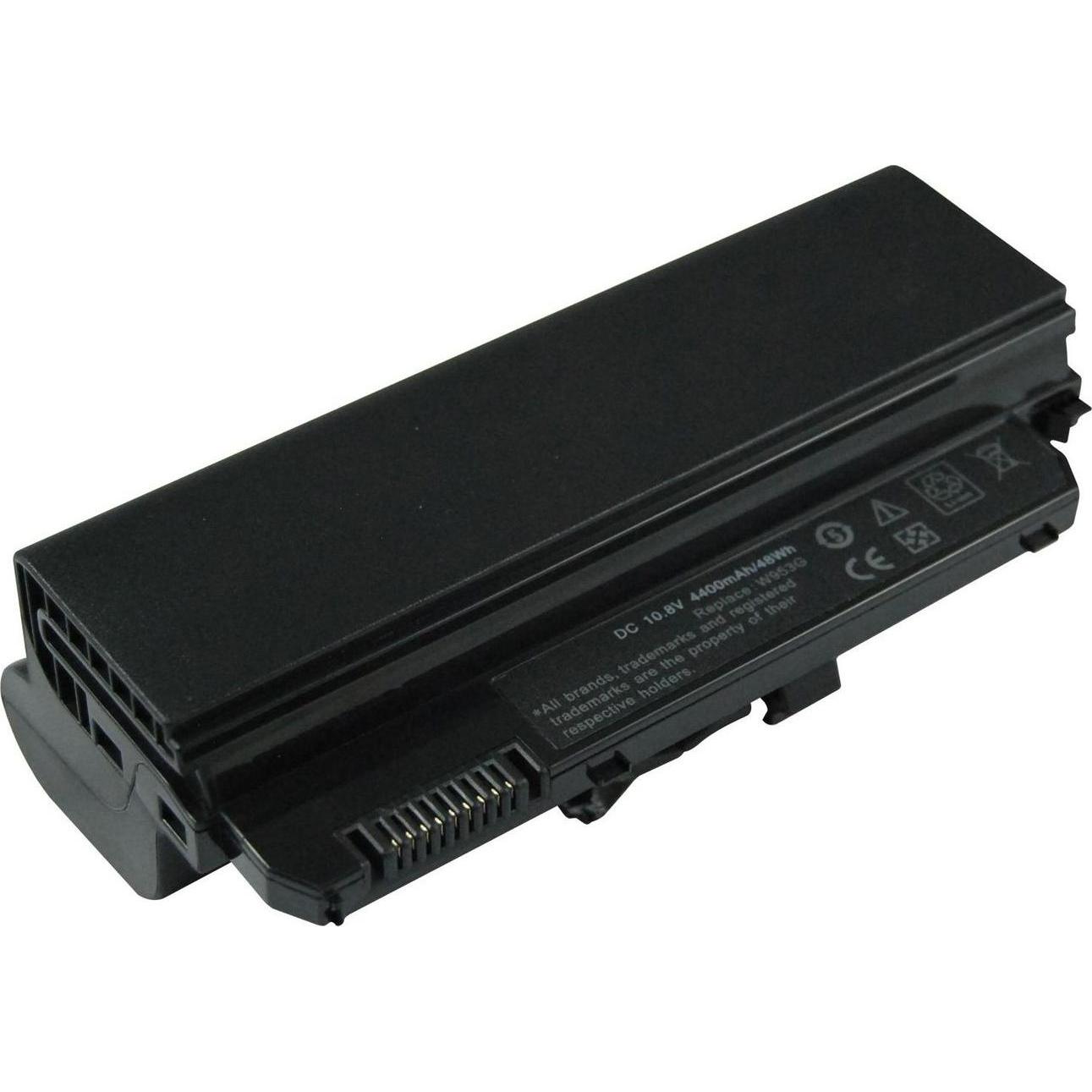 CoreParts Laptop Battery for Dell (8 Zellen, 4400 mAh), Notebook Akku, Schwarz