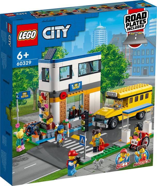 Image du produit LEGO École avec bus scolaire (60329, LEGO City)
