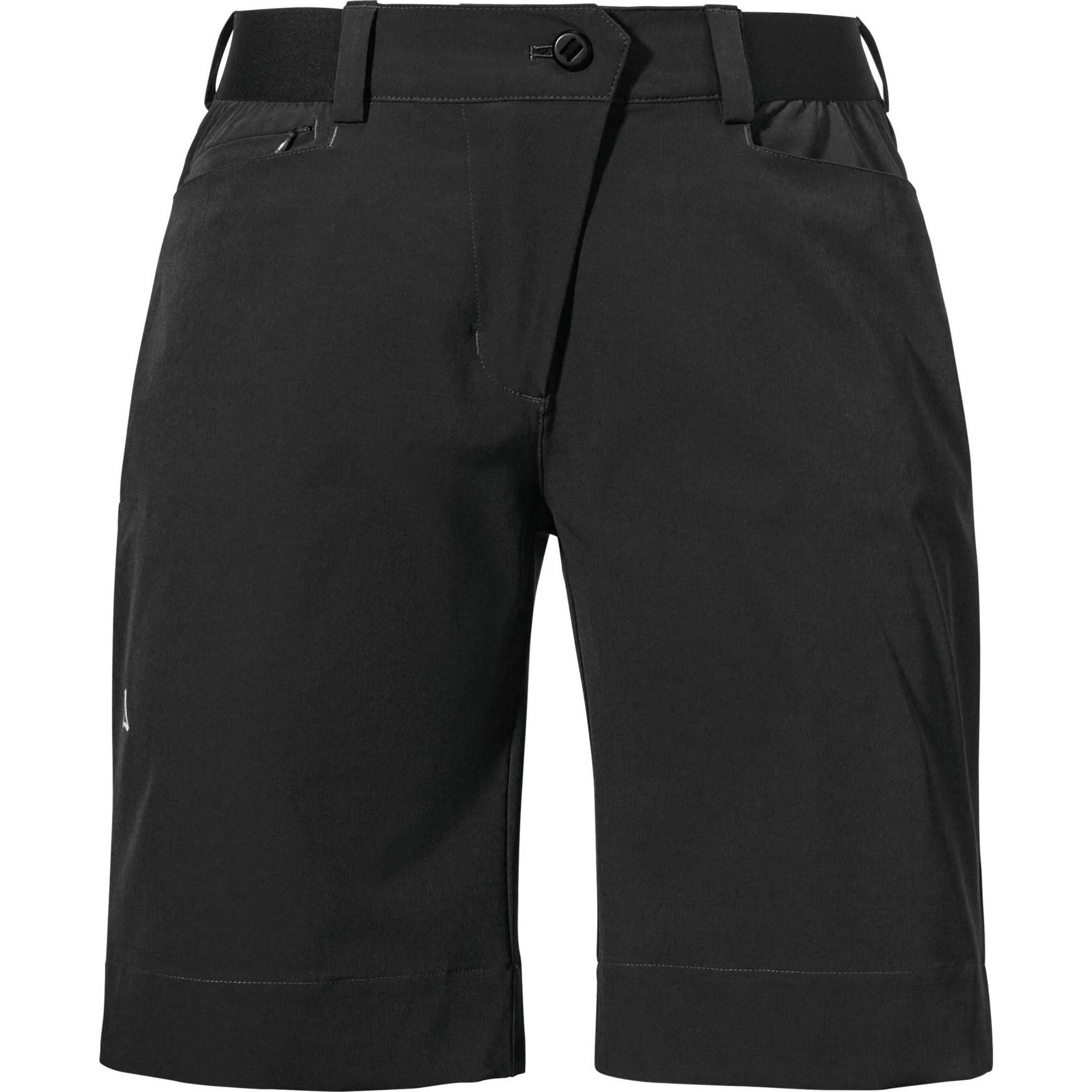 Schöffel, Damen, Velohosen, Shorts Style Keitele WMS (44, XL), Schwarz, 44, XL